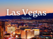 Las Vegas skyline at night featuring the Strip and iconic casinos